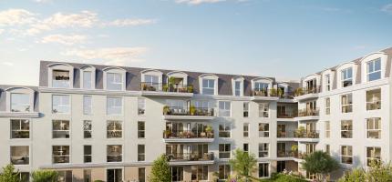 Perspective du programme neuf Les Terrasses du 105 