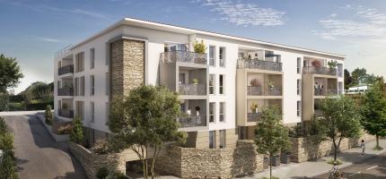 Perspectives du programme neuf Les Terrasses du Dragon 