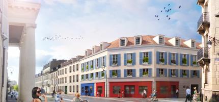 Perspectives du programme neuf Le Carré Richelieu 