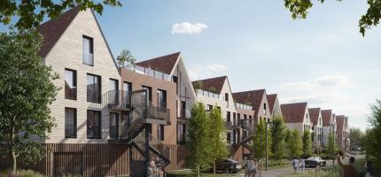 Perspective du programme neuf Le Domaine d’Adèle 