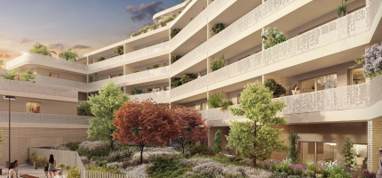 Perspective du programme neuf ILOT CLAVERIE 