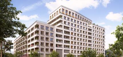 Perspective du programme neuf Ivry Confluences 2 