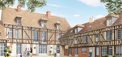 Perspective du programme neuf HOTEL DU LION D’OR – Denormandie 