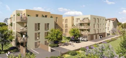 Perspective du programme neuf LES TERRASSES DU CHABLAIS 