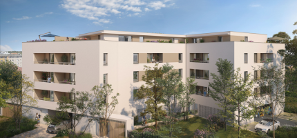 Perspective du programme neuf COTE URBAIN 