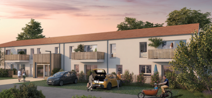 Perspectives du programme neuf LES JARDINS D'ILARIS 