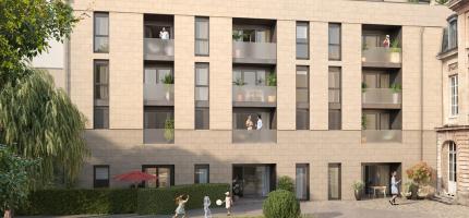 Perspectives du programme neuf JARDIN PONSARDIN 