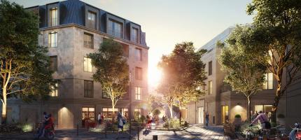 Perspectives du programme neuf Clos Saint-Louis Acte II - Ilot 4 