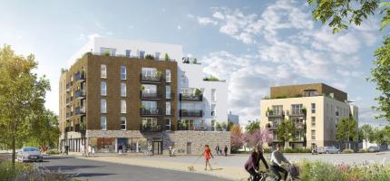 Perspectives du programme neuf LES TERRASSES MARCEAU TR2 B 