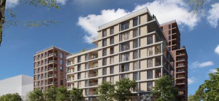 Perspective du programme neuf Ivry Confluences 1 