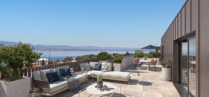 Perspective du programme neuf Le Belvédère du Léman 