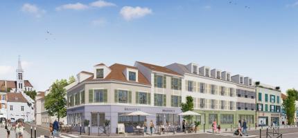 Perspective du programme neuf Le Clos du Centre 