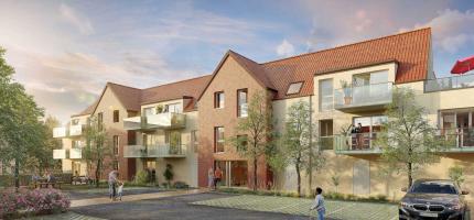 Perspective du programme neuf RESIDENCE GASTON BARATTE 