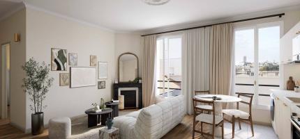 Perspective du programme neuf MARJOLIN 