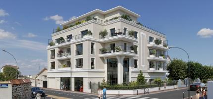 Perspective du programme neuf LE CAMBRIDGE 