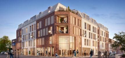 Perspective du programme neuf Studio 127 LILLE METROPOLE 