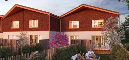 Perspective du programme neuf VILLAS ROSEAUX 