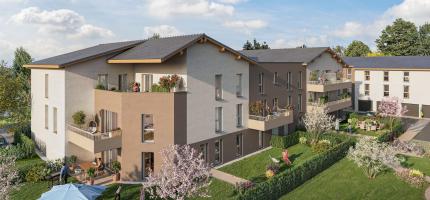 Perspective du programme neuf LE CLOS MANOYE 