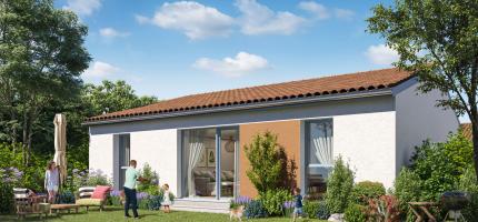 Perspective du programme neuf LE DOMAINE DE L'HERS 