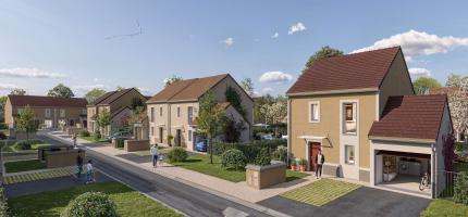 Perspectives du programme neuf LE DOMAINE DE CASTILLE 