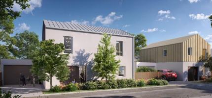 Perspective du programme neuf RESPIRATIONS - Maisons 