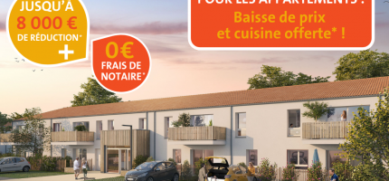 Perspectives du programme neuf LES JARDINS D'ILARIS 