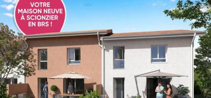 Perspective du programme neuf Les Jardins du printemps 