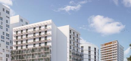 Perspectives du programme neuf KLEEZI | GARE NANTES 