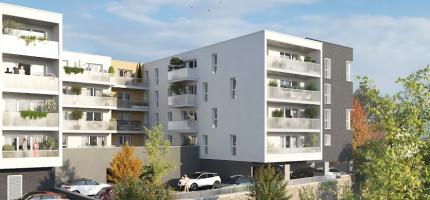 Perspective du programme neuf Les Balcons d'Aristide 