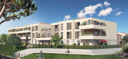 Perspectives du programme neuf Les Jardins de Provence 