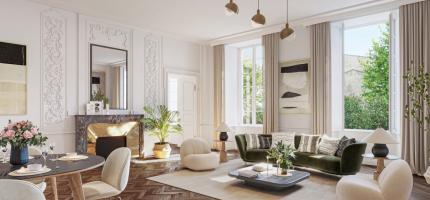 Perspective du programme neuf LE CLOS AIME 