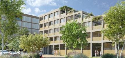 Perspective du programme neuf AERO CAMPUS 