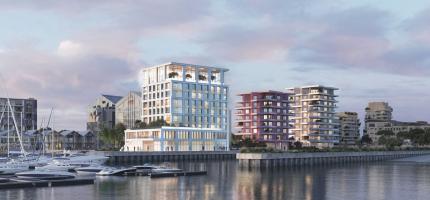 Perspectives du programme neuf Les Rives du Port 