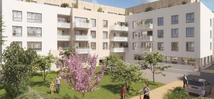 Perspectives du programme neuf Le Jardin d´Adélaïde 