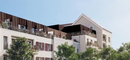 Perspective du programme neuf Domaine de la Tour 
