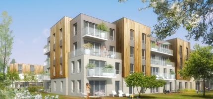Perspectives du programme neuf Les jardins de la Dives 