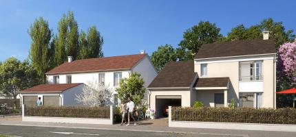 Perspectives du programme neuf Le Domaine des Ruelles 