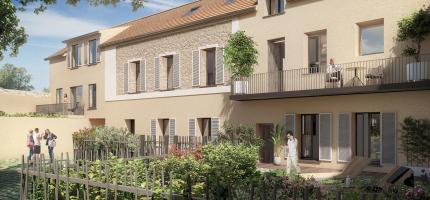 Perspective du programme neuf VILLAS MARIE 