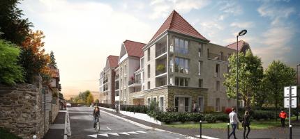 Perspectives du programme neuf LES HAUTEURS DE COEUILLY 