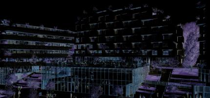 Perspective du programme neuf Le Quai des Arts 