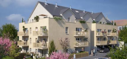 Perspective du programme neuf Le Domaine de la Collegiale 