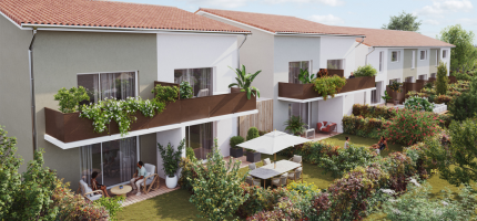 Perspectives du programme neuf RÉSIDENCE TERRE D'ARGILE 