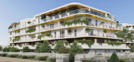 Perspectives du programme neuf Domaine Des Prunais II 