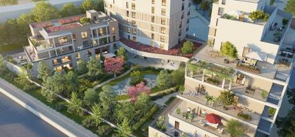 Perspectives du programme neuf LES TERRASSES GALLIENI 