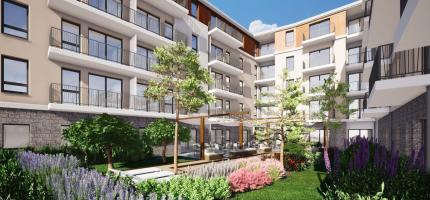 Perspective du programme neuf Les Jardins d'Arcadie 