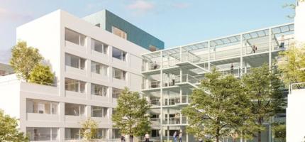 Perspective du programme neuf ACADEMIALES - CONNEXION - BAT A2-A3 