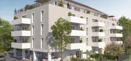 Perspective du programme neuf CARRE MONTFLOR - PH2 - BAT B 