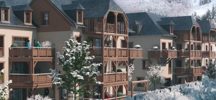 Perspectives du programme neuf Les Chalets D'Or 