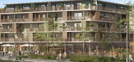 Photographie du programme neuf SQUARE DE LA MARNE - Logements 