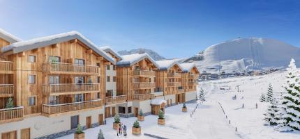 Perspectives du programme neuf LA PERLE D'ALBA 